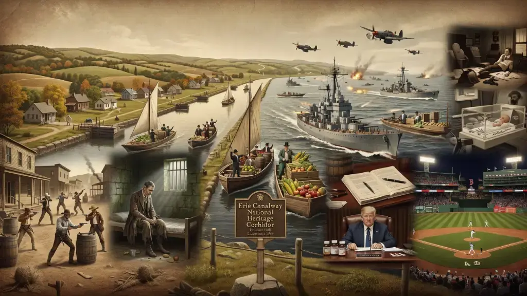 October 26 in History: From the Erie Canal to a Historic Boston World Series Game